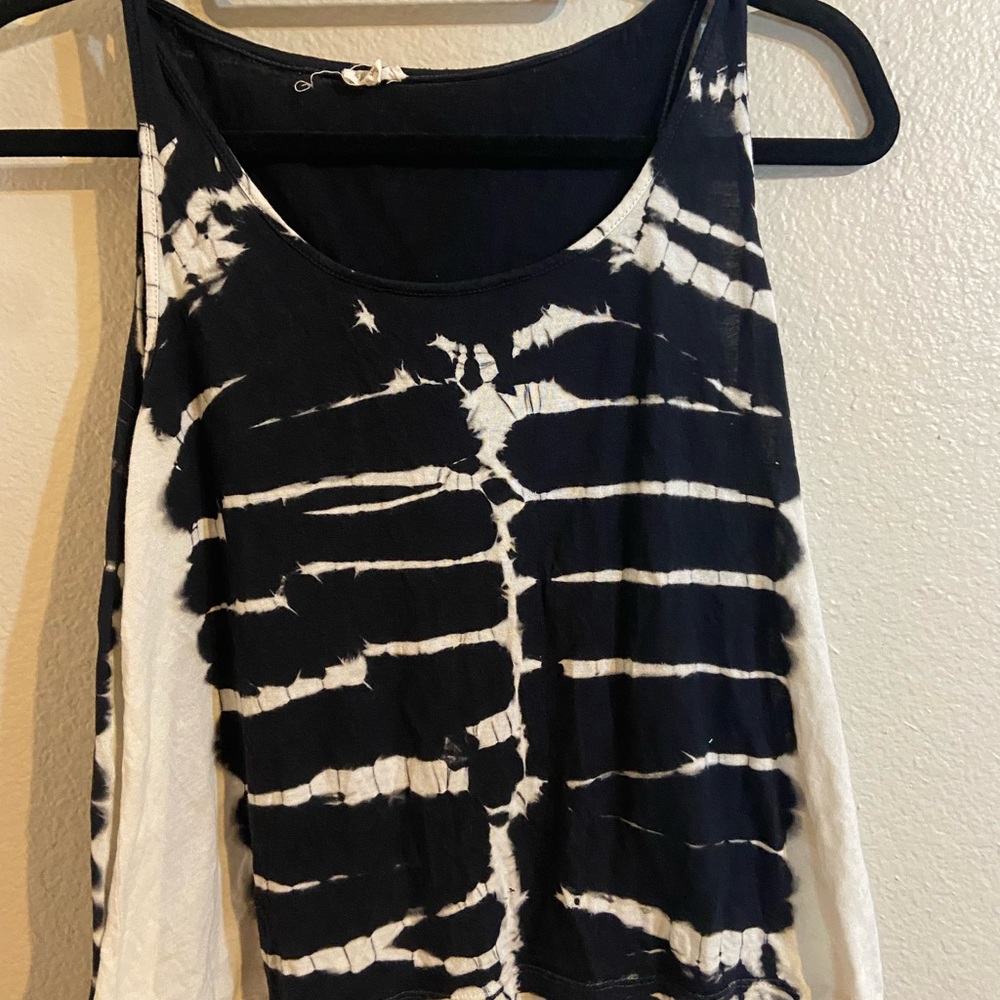 Skeleton print tunic